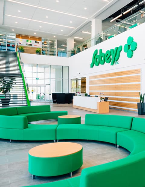 An Image of Sobeys Inc. and Empire's office inside view.