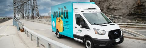 An image representing Voilà by Sobeys delivery van.