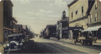 An old Image of street england